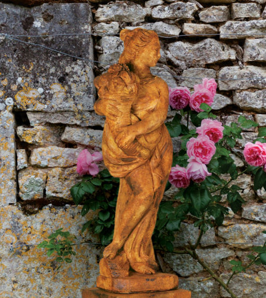 Italian Summer Season With Fruit Statue Cornacopia Garden Statuary